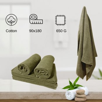 Spa Massage Towel  90*180  Caramel